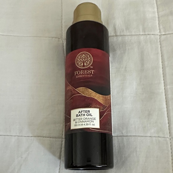 Forest essentials Other - Bitter Orange & Cinnamon After Bath Oil - Brand new, certified organic.